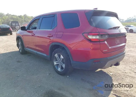 2025 Honda Pilot Exl z USA, uszkodzony, nr VIN 5FNYG1H42SB014949